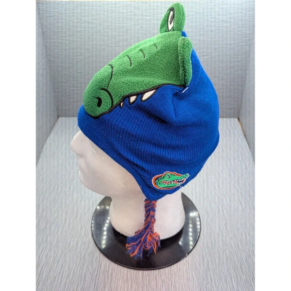 Florida Gators Mascot Hat Alligator 3D Ear Flap Beanie ZooZatz NCAA One Size